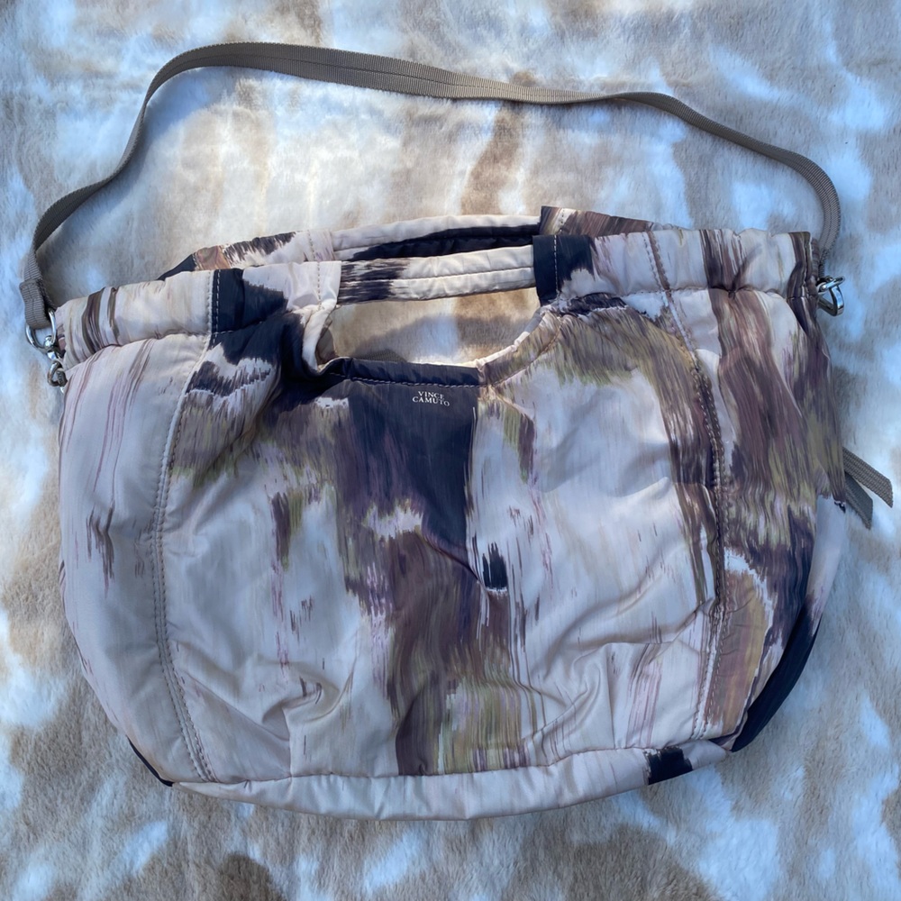 Vince Camuto washable nylon Harlow small tote